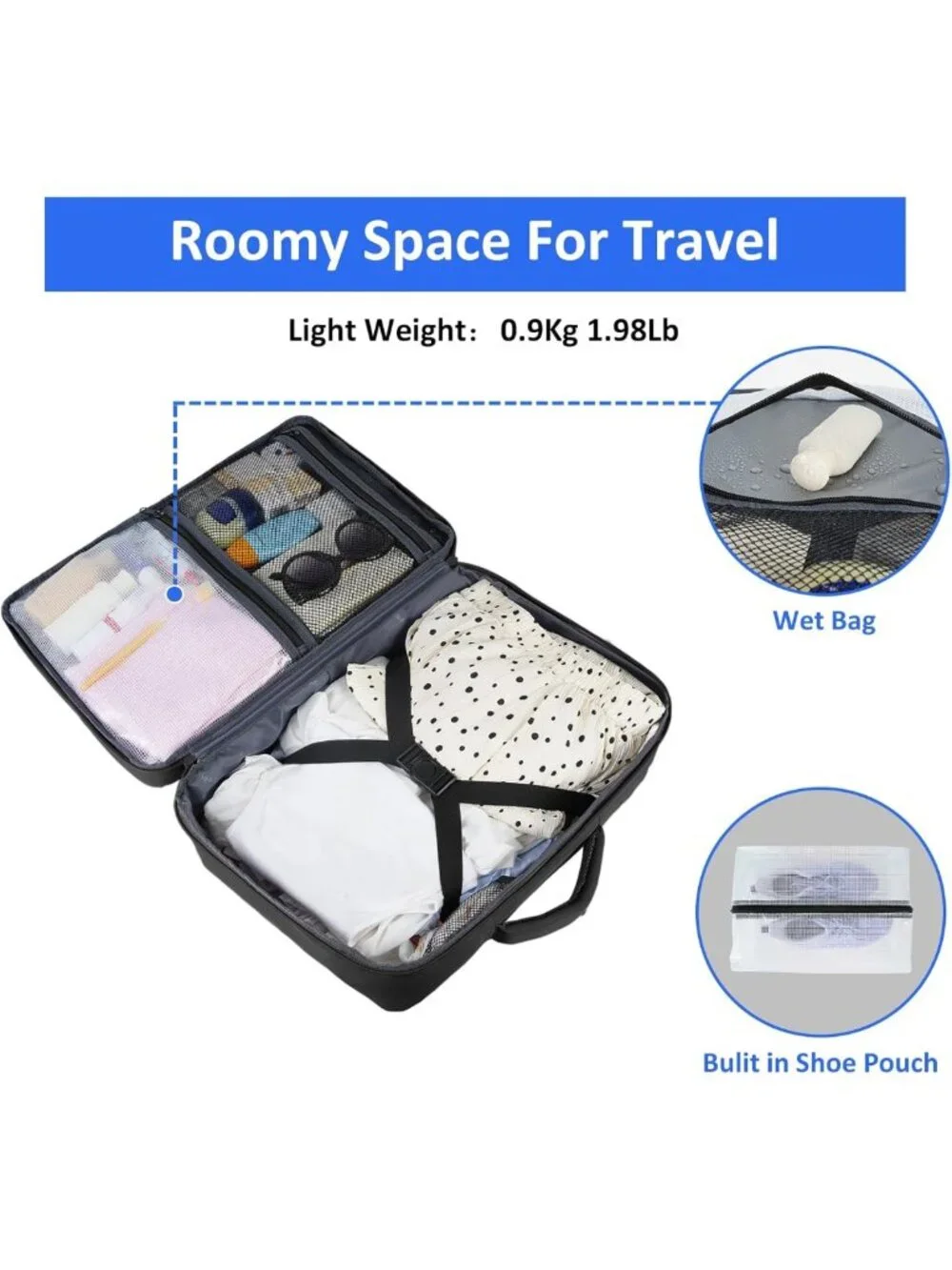 Travel Backpack for Men & Women | TSA-Approved 17.3